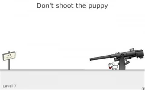 dont shoot the puppy