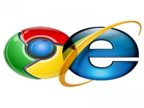 Internet Explorer 9 IE9 Chrome 2