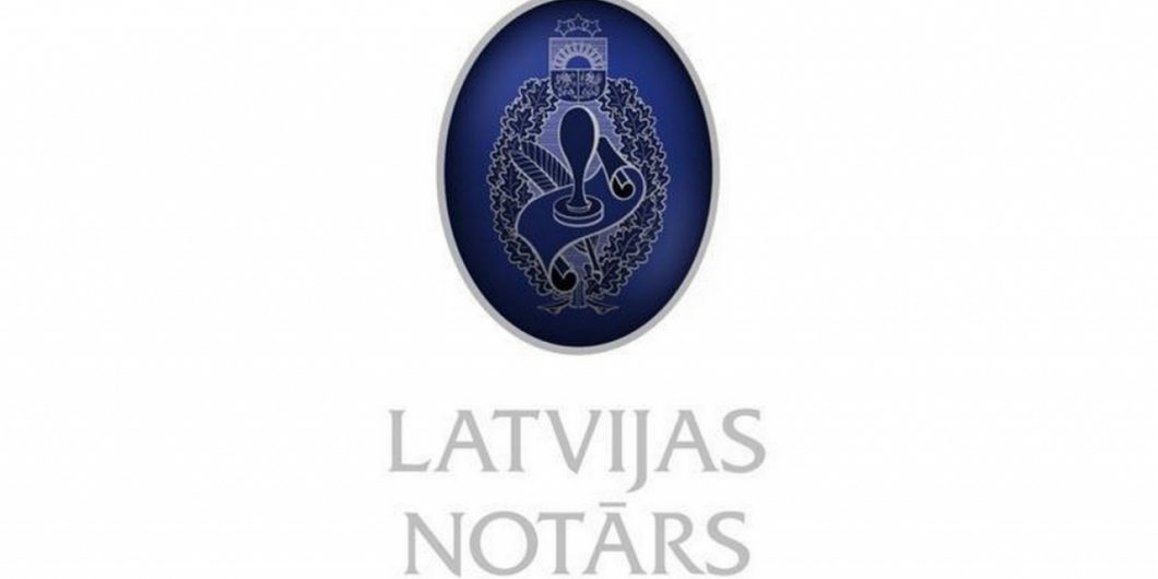 Latvijas notars logo