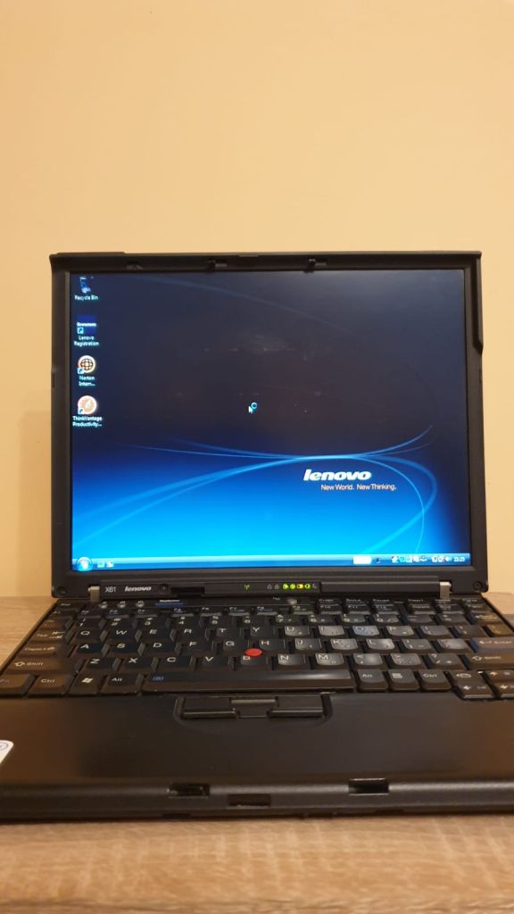 Lenovo Thinkpad x61 with MS Vista