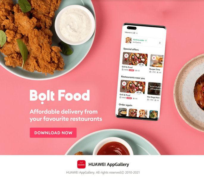 bolt huawei app gallery