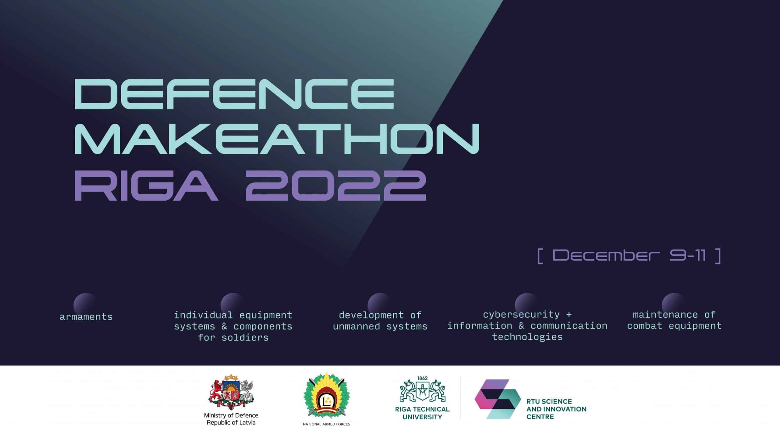 Defence Makeathon Riga 2022