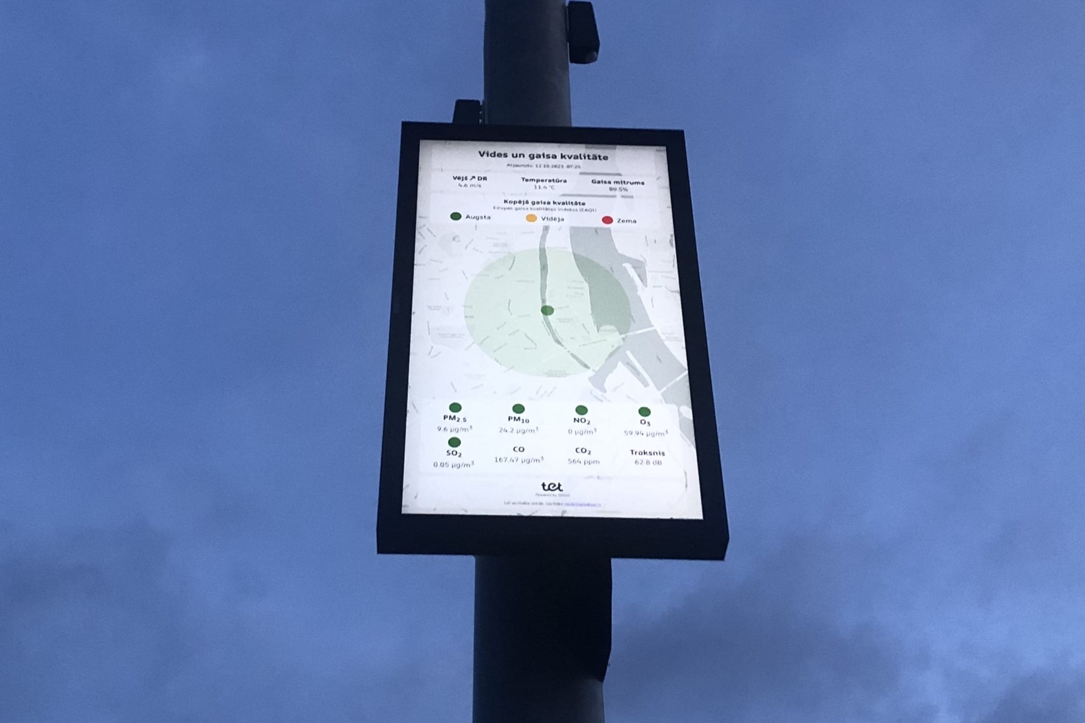 gaisa kvalitātes monitoringa stacija
