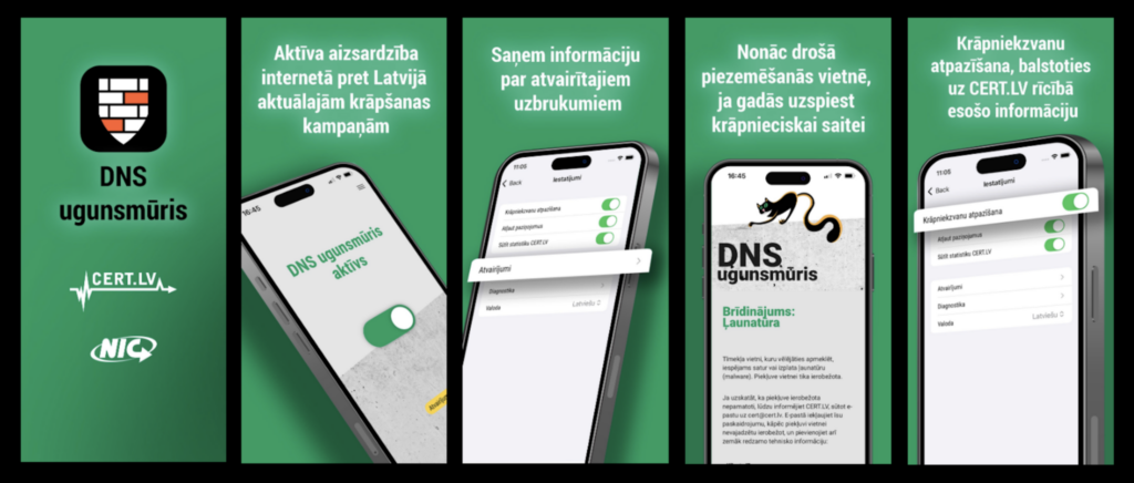 dns ugunsmuris telefons